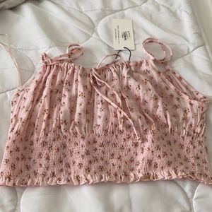 pink floral tank!